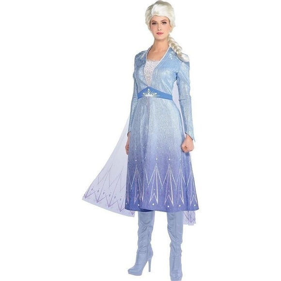 ELSA COSTUME Elsa size: Xlarge 14/16 - Picture 1 of 5